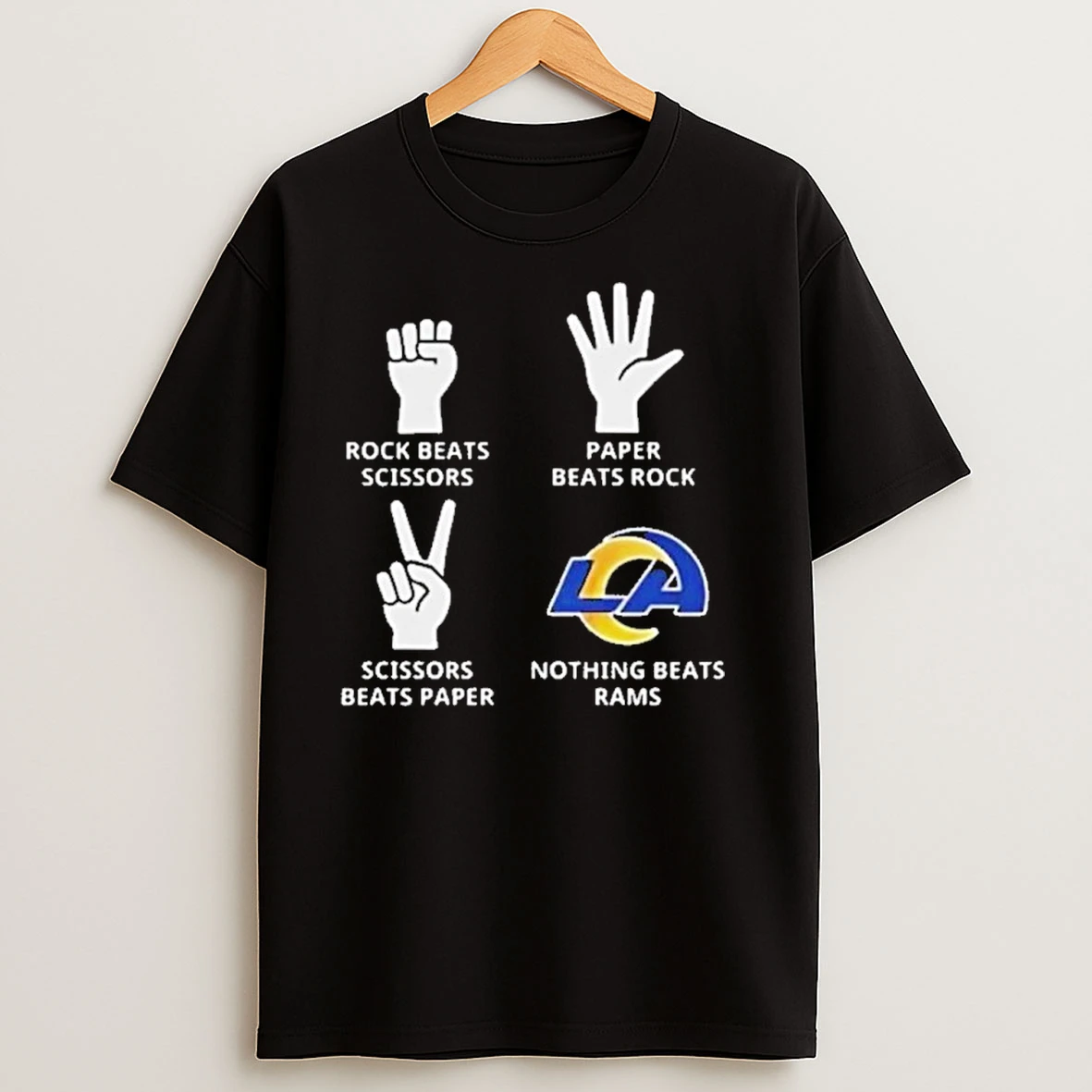 Nothing Beats Los Angeles Rams Football Logo T Shirts