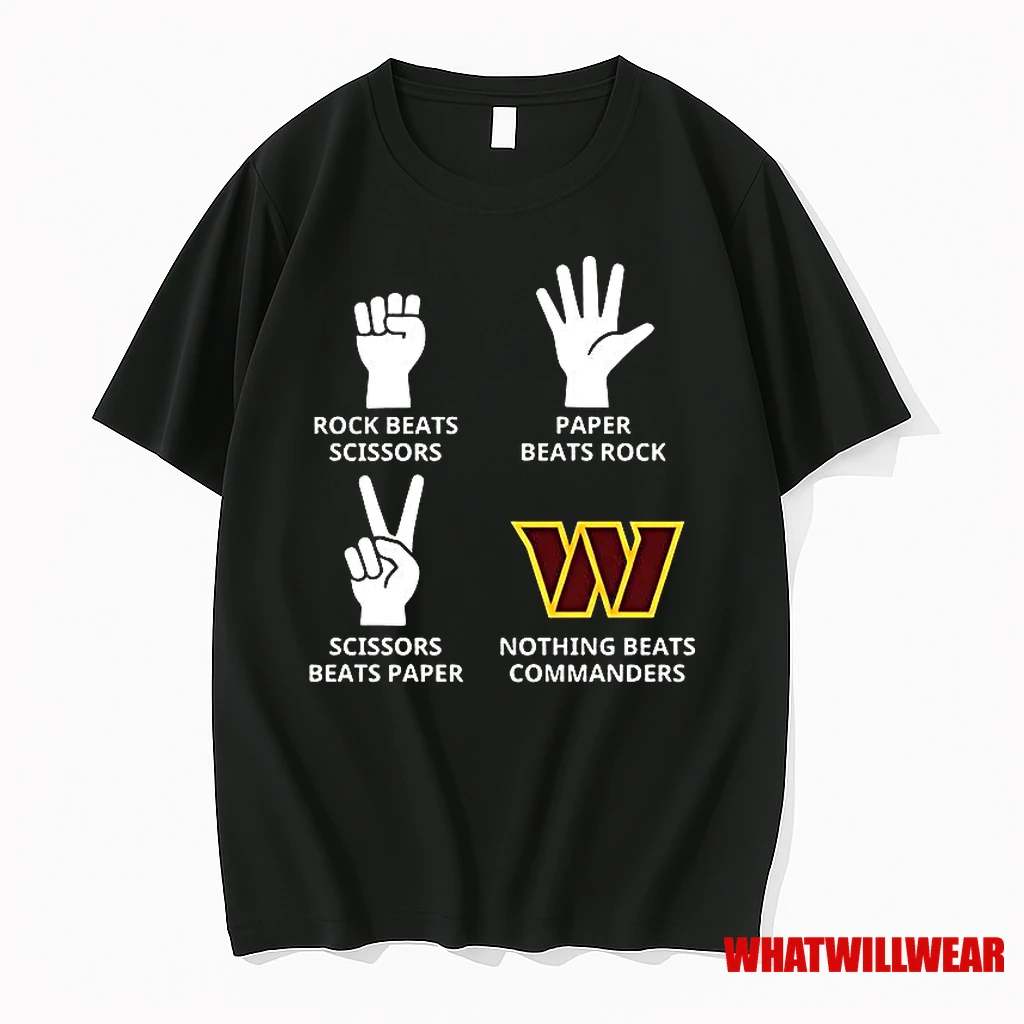 Nothing Beats Washington Commanders Football Logo Shirts