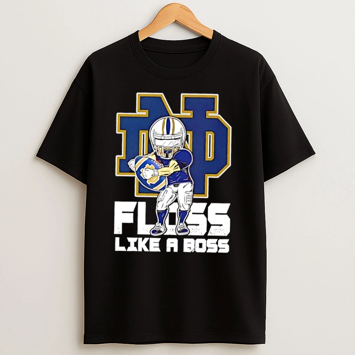 Notre Dame Fighting Irish Football Floss Like A Boss T Shirts