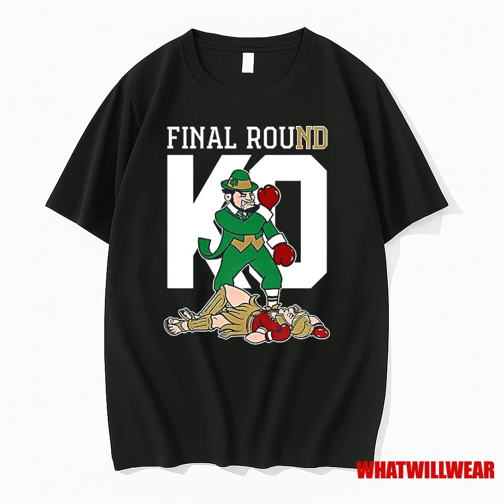 Notre Dame Fighting Irish Vs Usc Trojans Final Round Ko Shirts