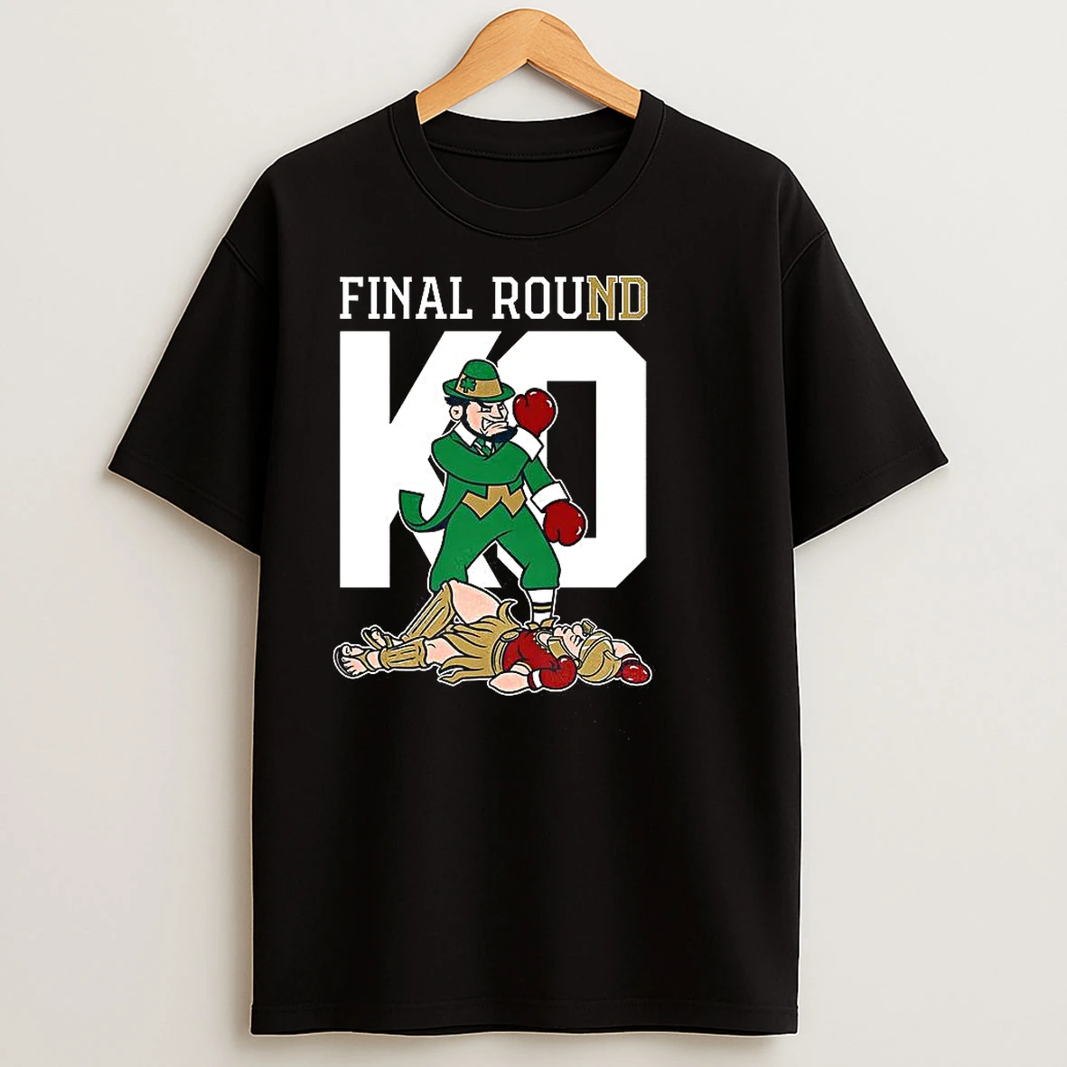 Notre Dame Fighting Irish Vs Usc Trojans Final Round Ko T Shirts