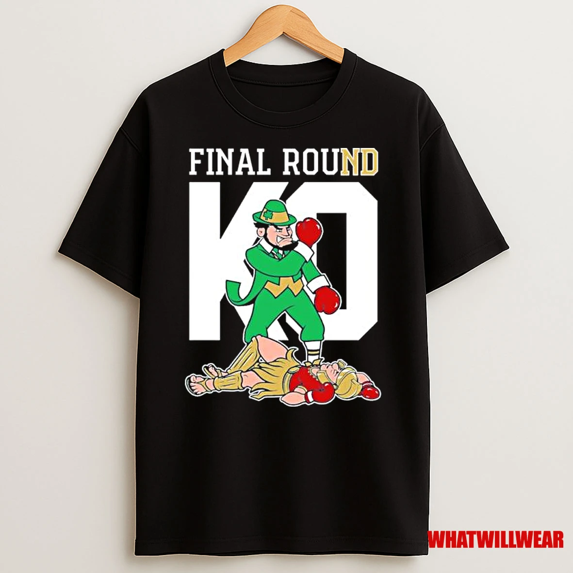Notre Dame Final Round Ko Usc Shirts