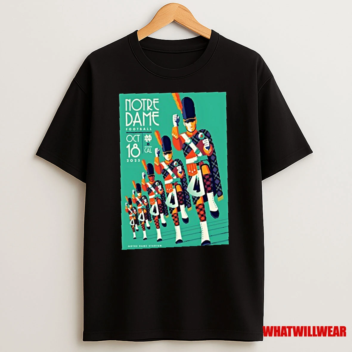 Notre Dame Vs Usc Notre Dame Stadium Football Gameday Oct 18 2025 Shirts