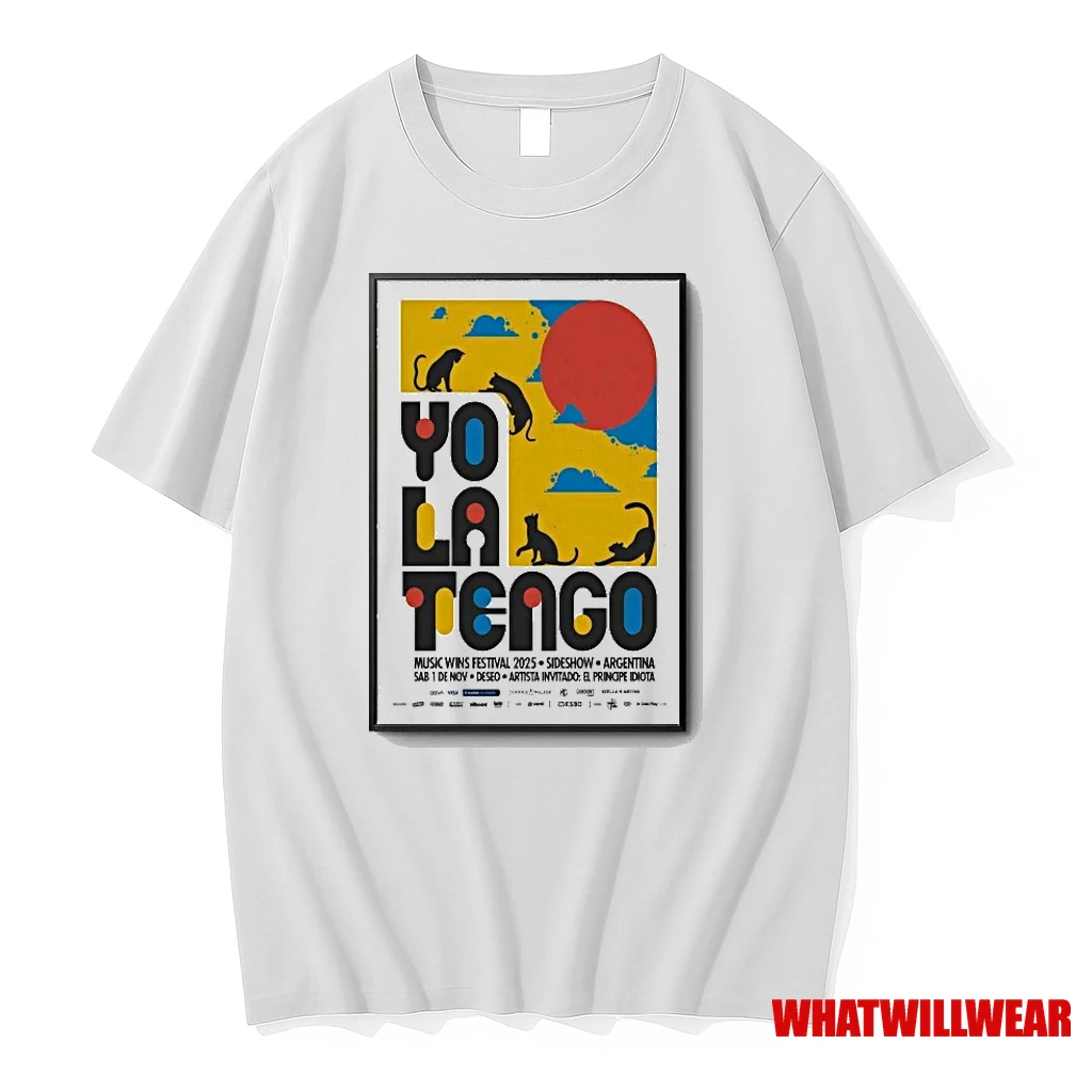 Nov 1 2025 Yo La Tengo Deseo Buenos Aires Argentina Shirts