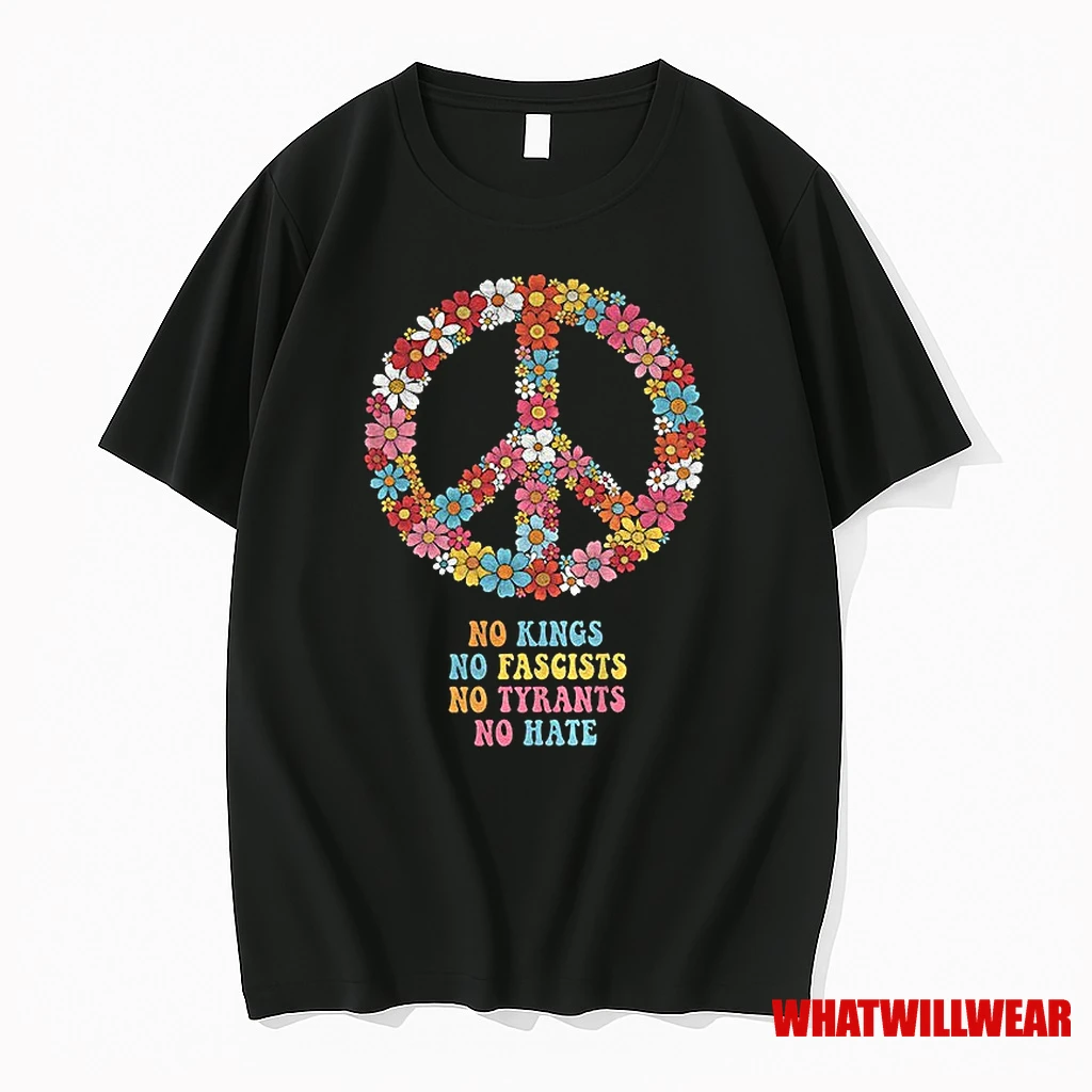 Nuclear Disarmament No Kings No Fascists No Tyrants No Hate Anti Trump Shirts