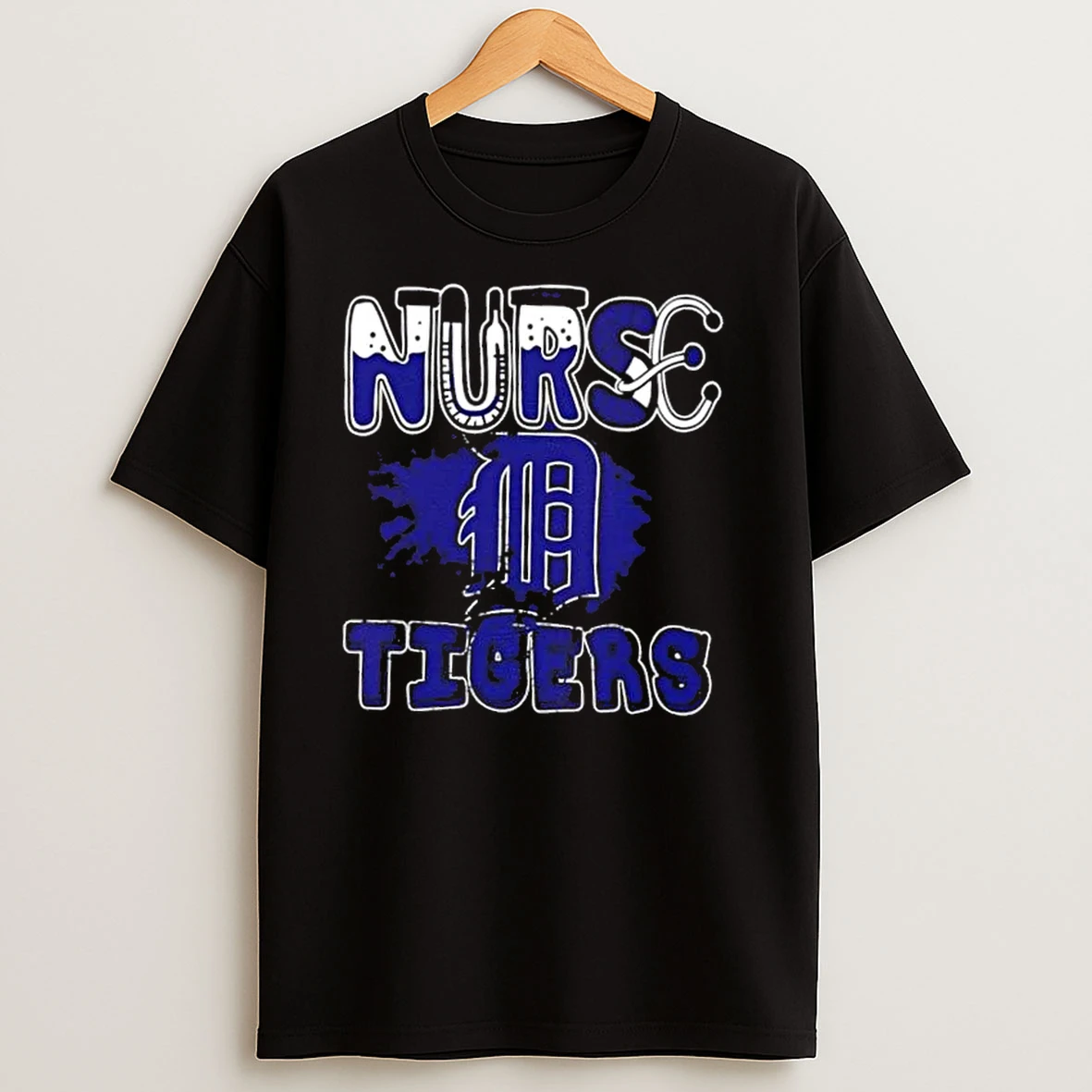 Nurse X Detroit Tigers Baseball T Shirts