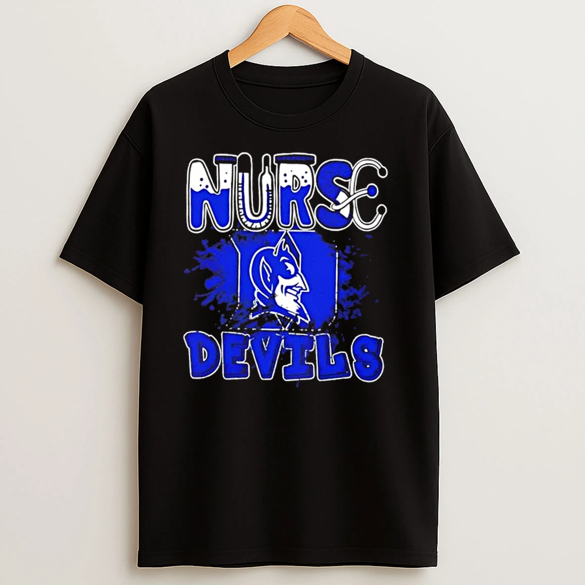 Nurse X Duke Blue Devils Football T Shirts