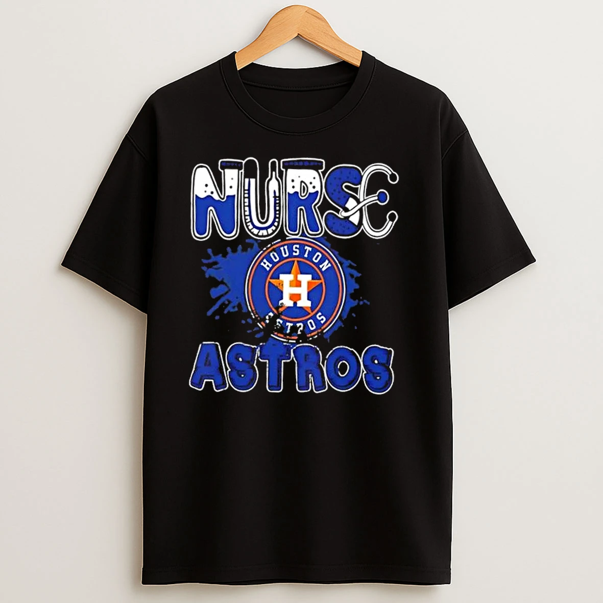 Nurse X Houston Astros Baseball T Shirts