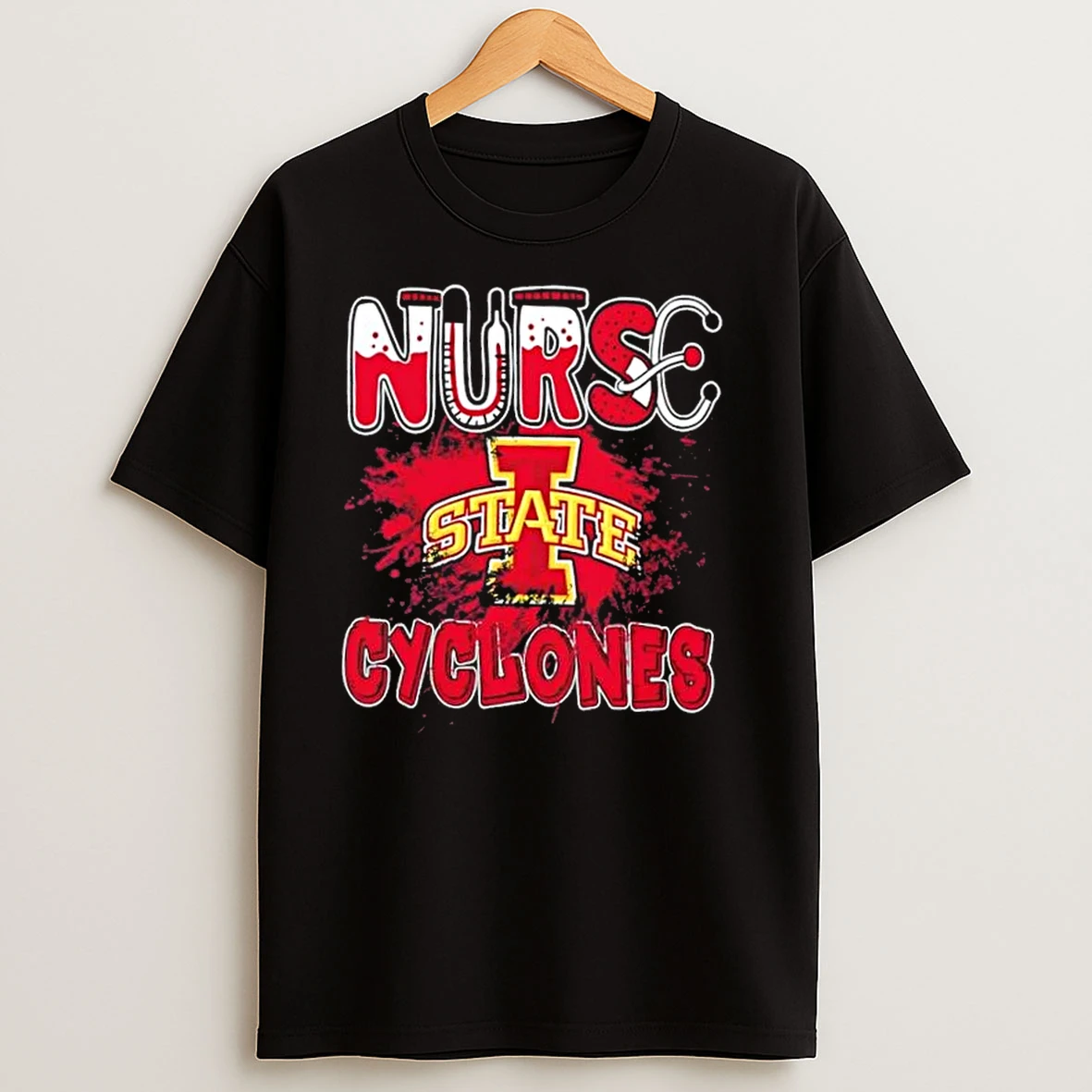 Nurse X Iowa State Cyclones Football T Shirts