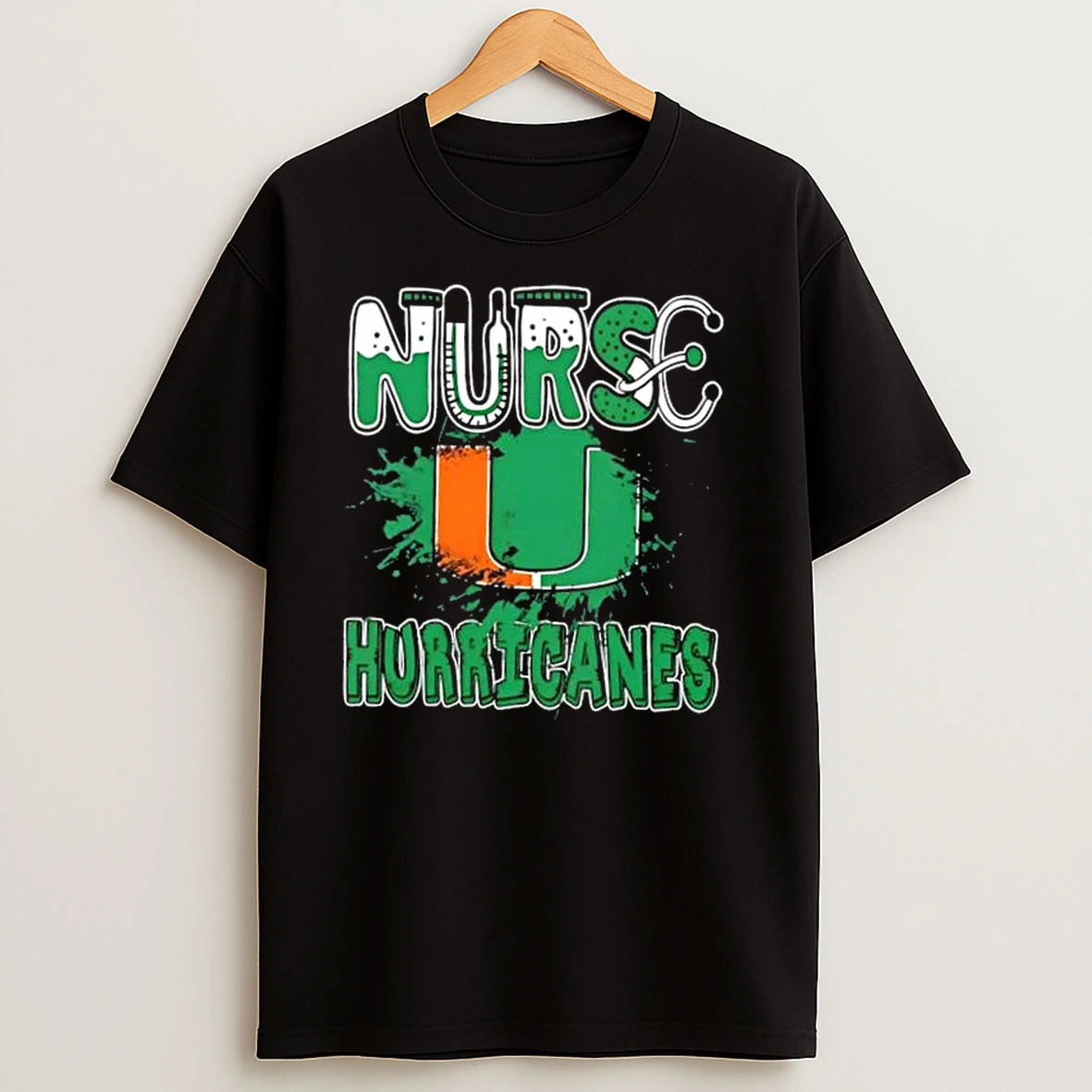 Nurse X Miami Hurricanes Football T Shirts