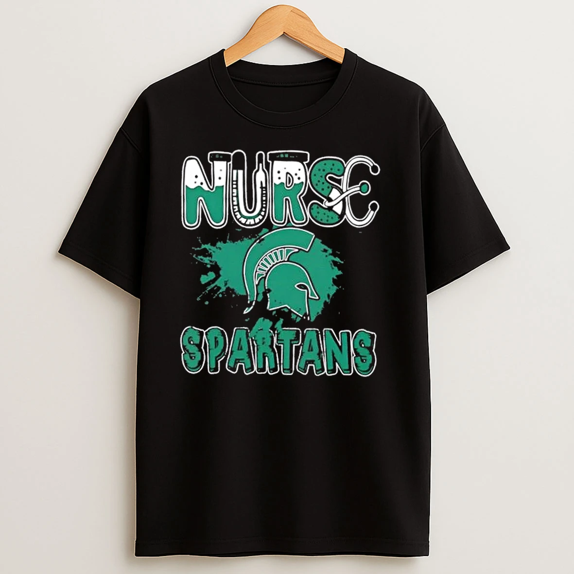 Nurse X Michigan State Spartans Football T Shirts