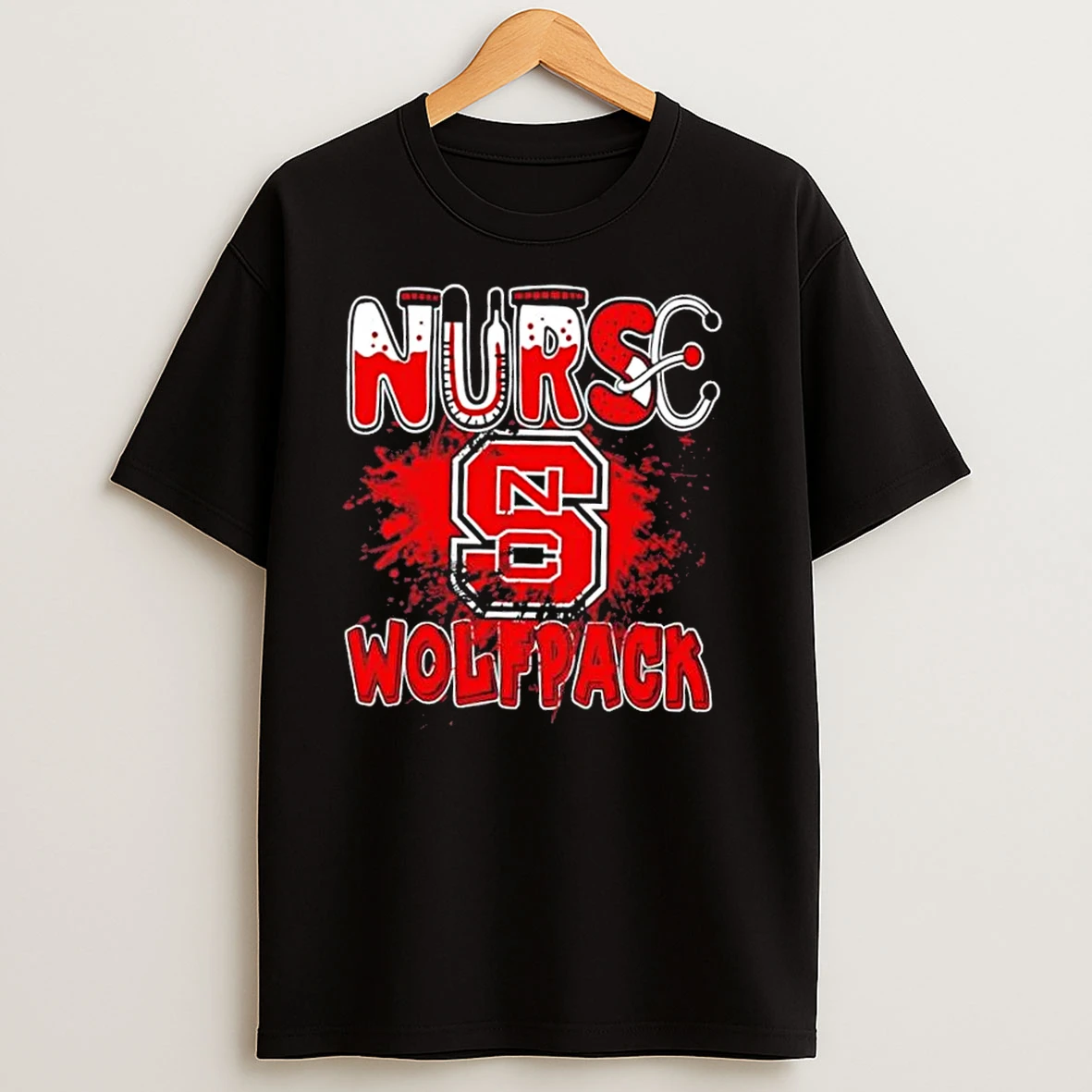 Nurse X Nc State Wolfpack Football T Shirts