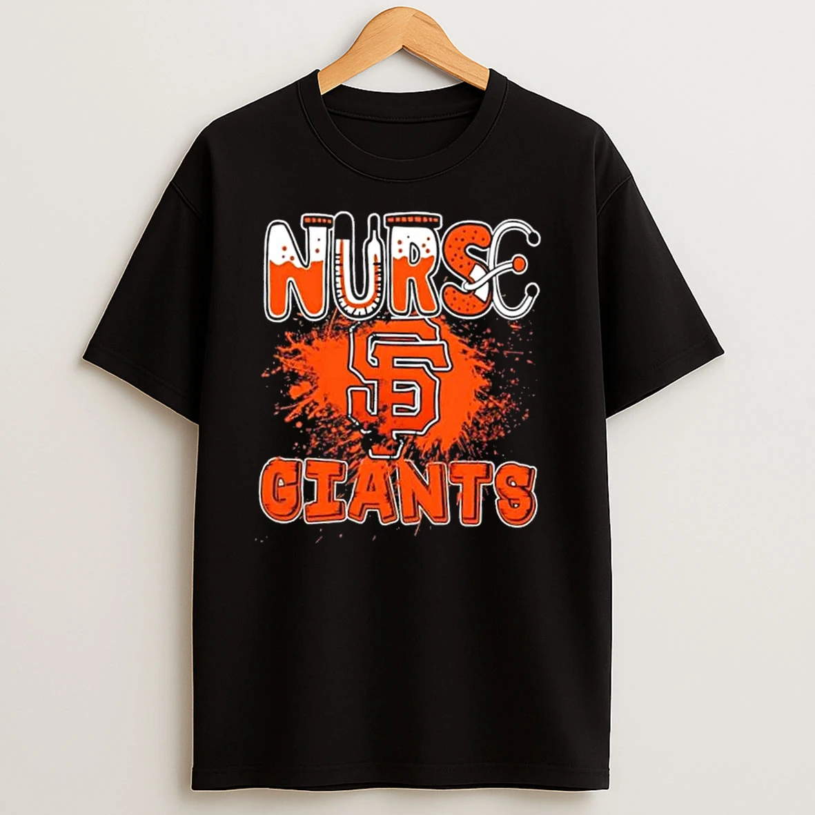 Nurse X San Francisco Giants Baseball T Shirts