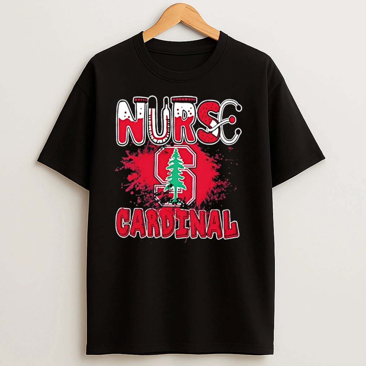 Nurse X Stanford Cardinal Football T Shirts