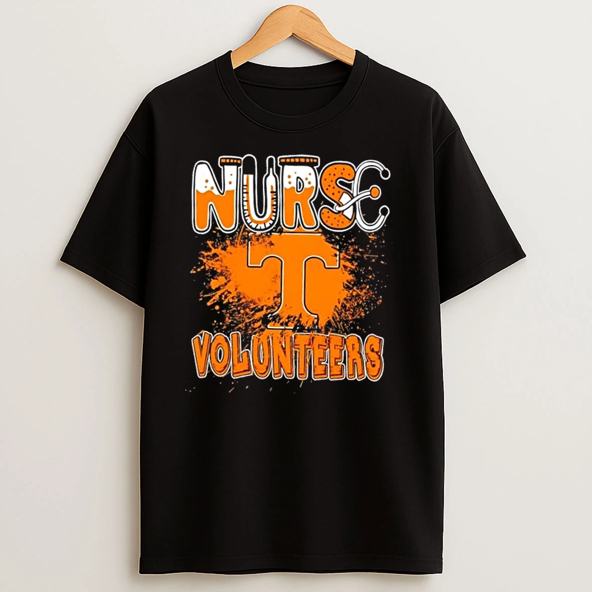 Nurse X Tennessee Volunteers Football T Shirts