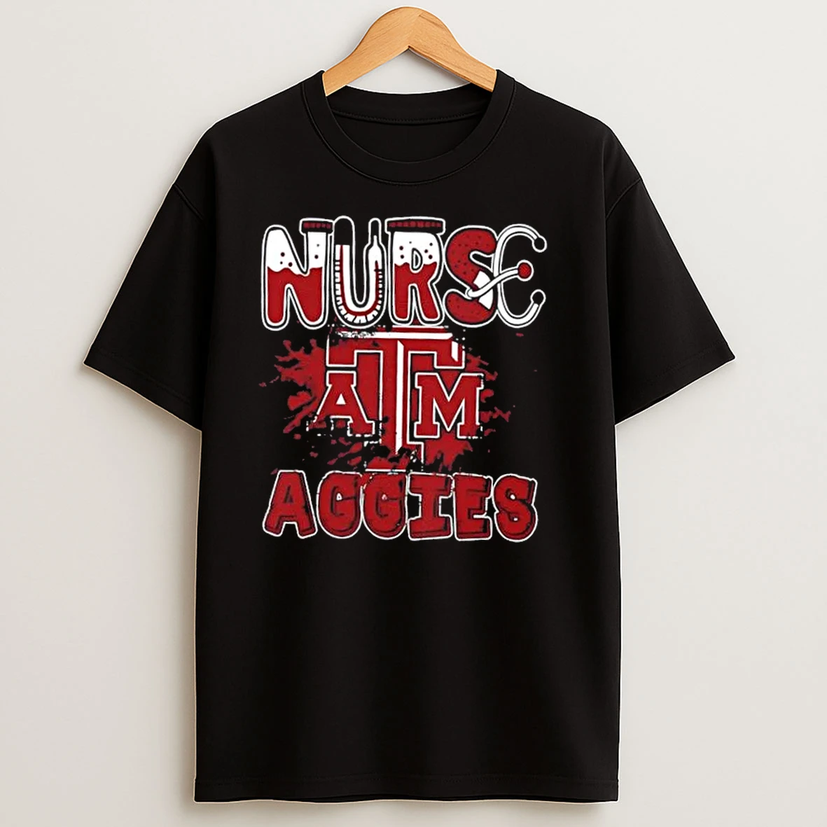 Nurse X Texas Am Aggies Football T Shirts