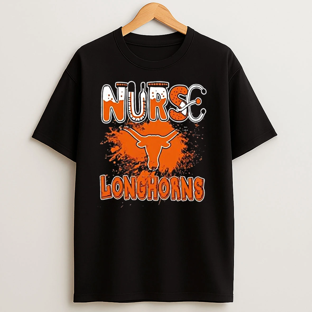 Nurse X Texas Longhorns Football T Shirts