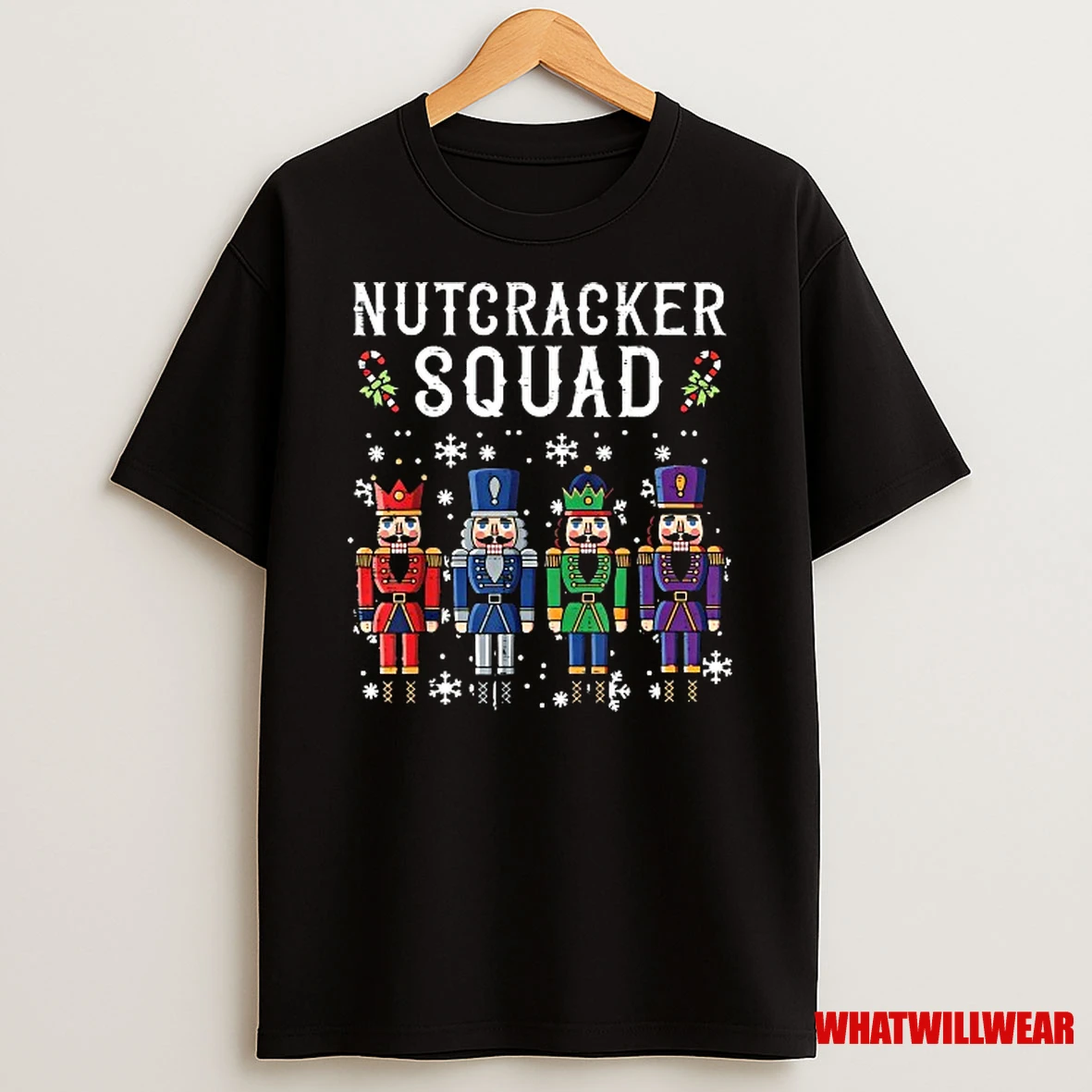 Nutcracker Squad Xmas Matching Christmas Shirts