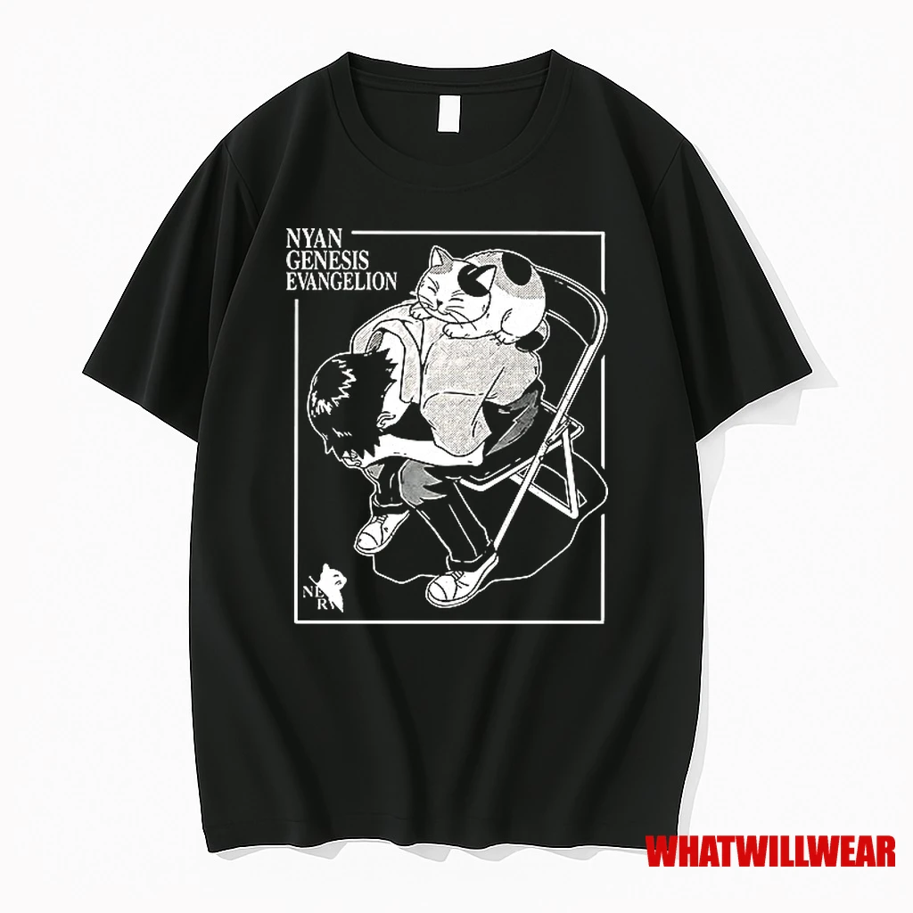 Nyan Genesis Evangelion Shirts