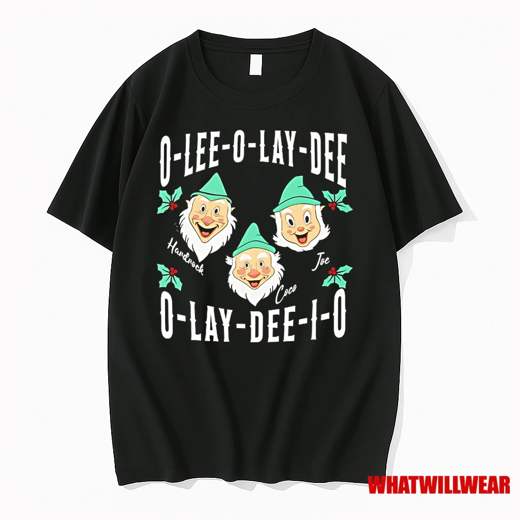 O Lee O Lay Dee O Lay Dee I O Christmas Shirts