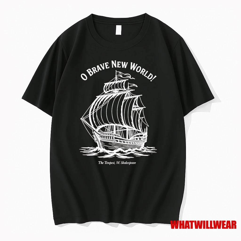 O Brave New World The Tempest W Shakespeare Shirts