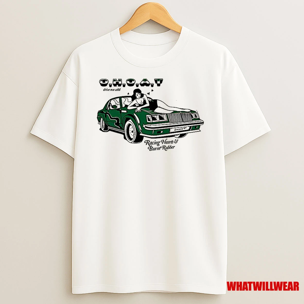 Ohoat Racing Heart And Burnt Rubber Shirts
