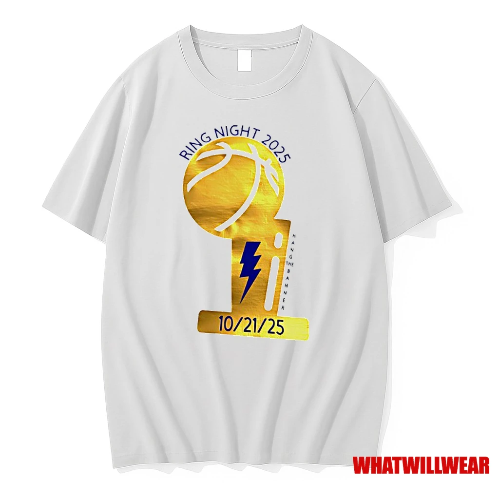 Okc Thunder Ring Night 2025 10 21 25 Trophy Shirts