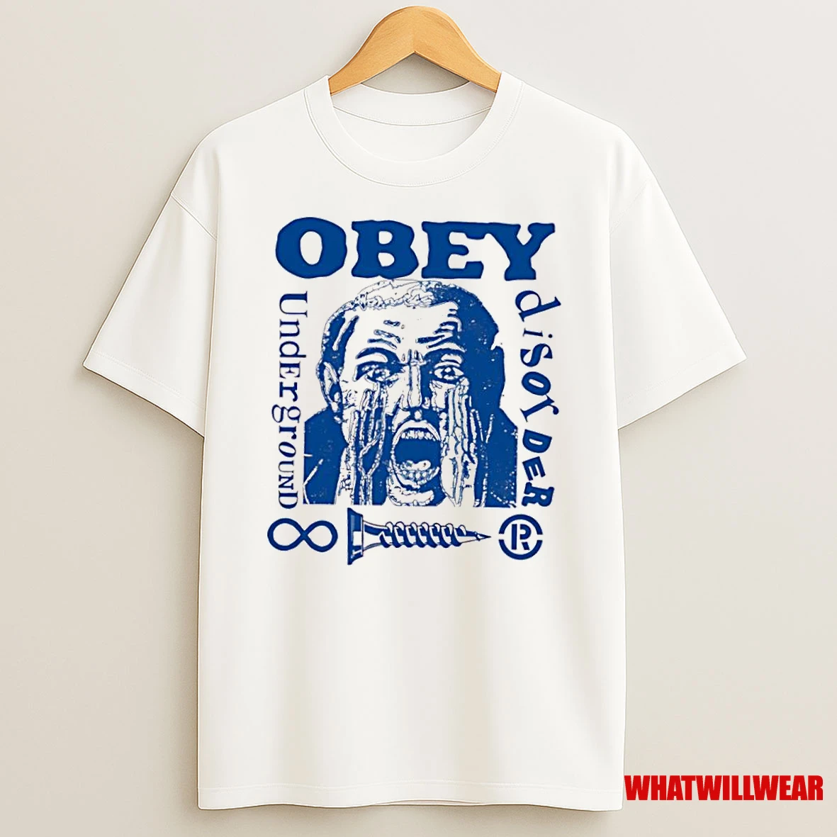 Obey Records Underground Disosder Shirts