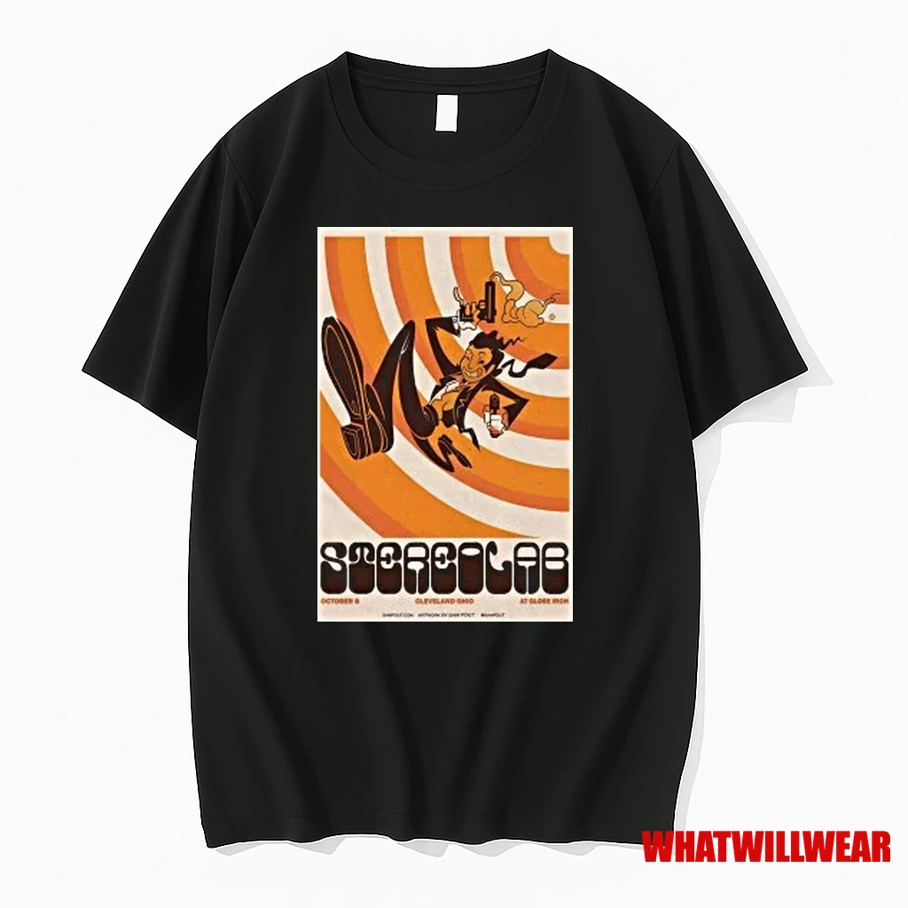 Oct 8 2025 Stereolab Globe Iron Cleveland Oh Shirts