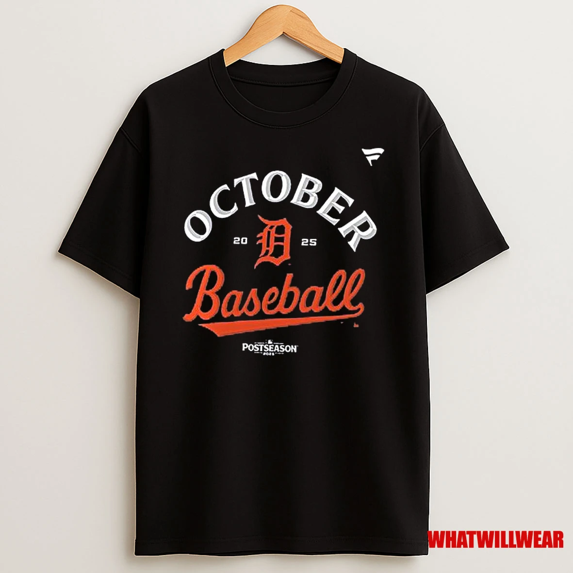 October Baseball Postseason Detroit Tigers Shirts