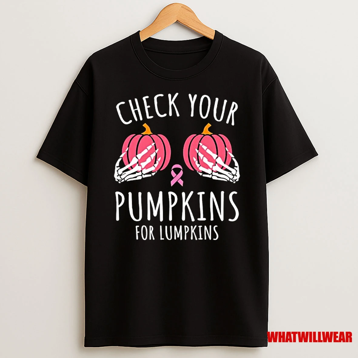 October Breast Cancer Awareness Ornaments Shirts