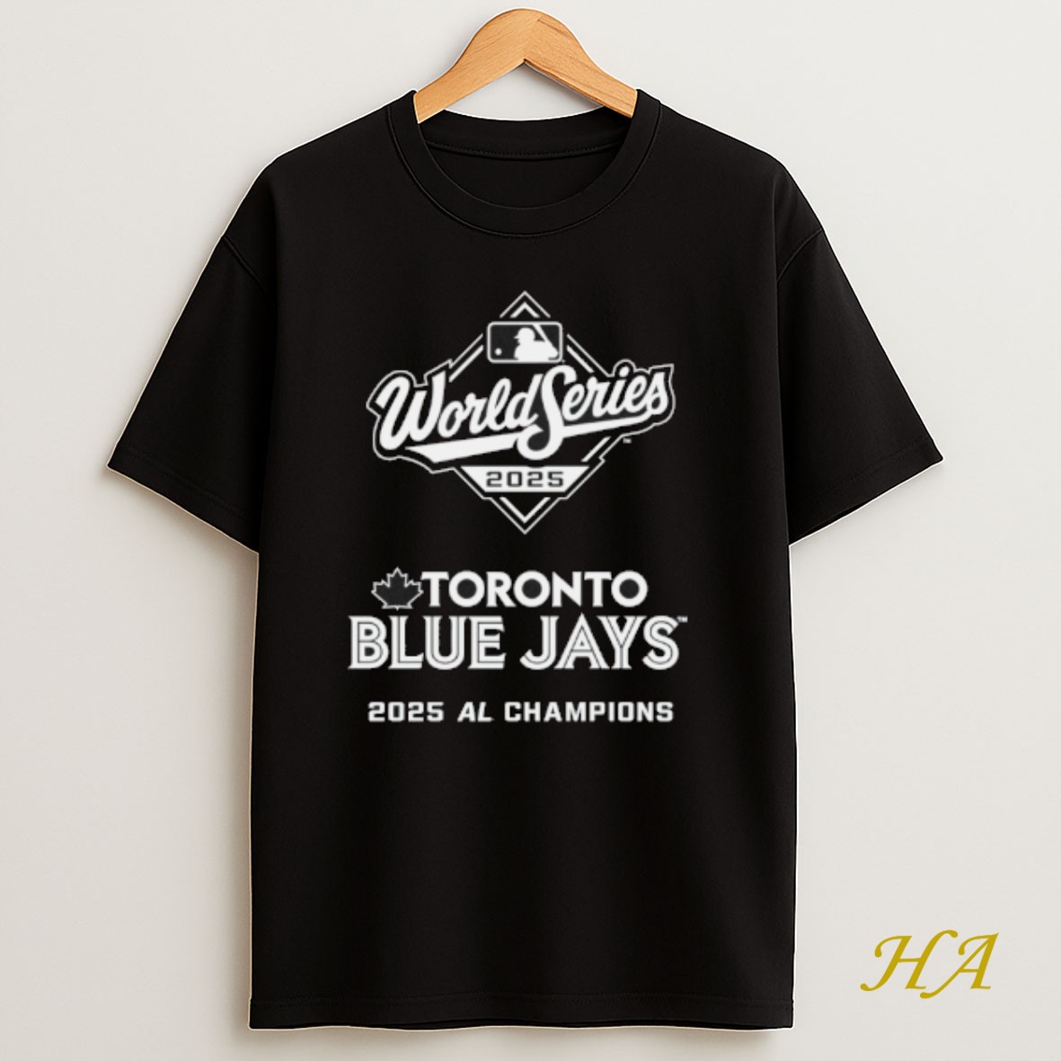 Official 2025 American League Champions Toronto Blue Jays Baseball T Shirt