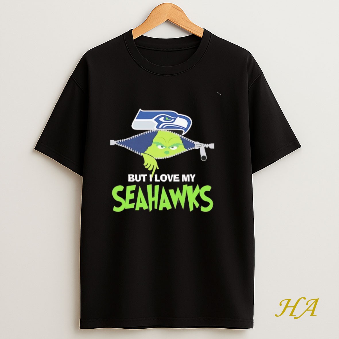 Official 2025 Grinch But I Love My Seattle Seahawks Shirt