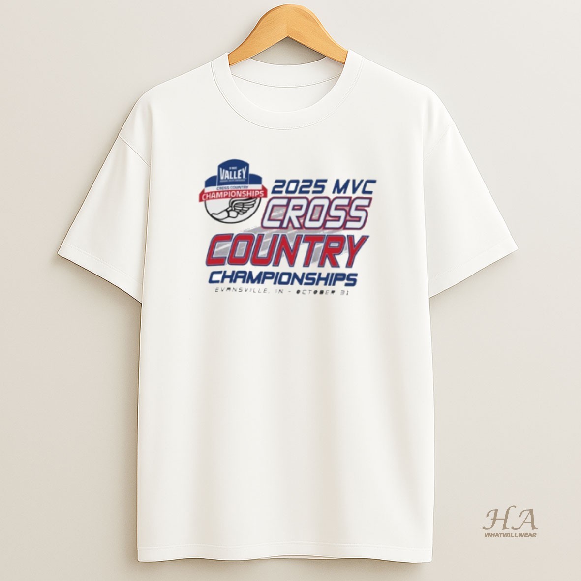 Official 2025 Missouri Valley Conference Cross Country Championships T Shirt
