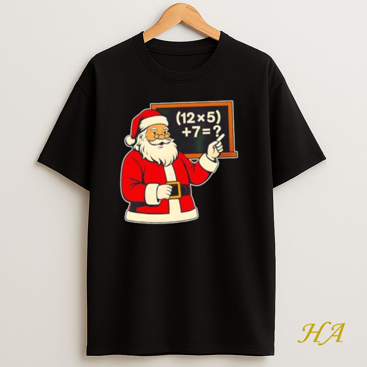 Official 67 Teacher Christmas Santa Six Seven Meme Brainrot Math Joke T Shirt