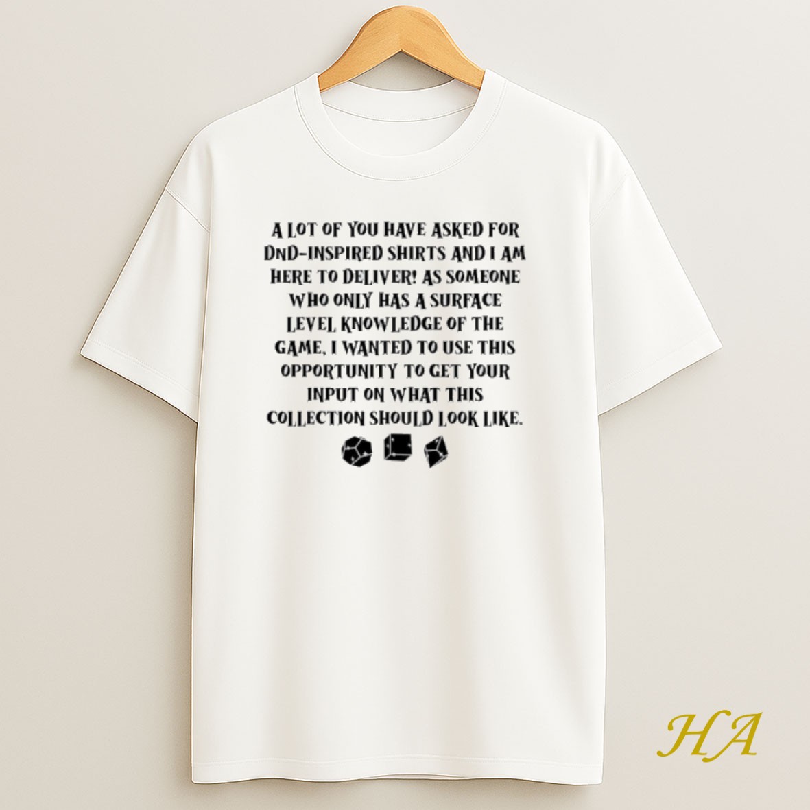 Official A Lot Of You Have Asked For Dnd Inspired Shirts And I Am Here To Deliver Shirt
