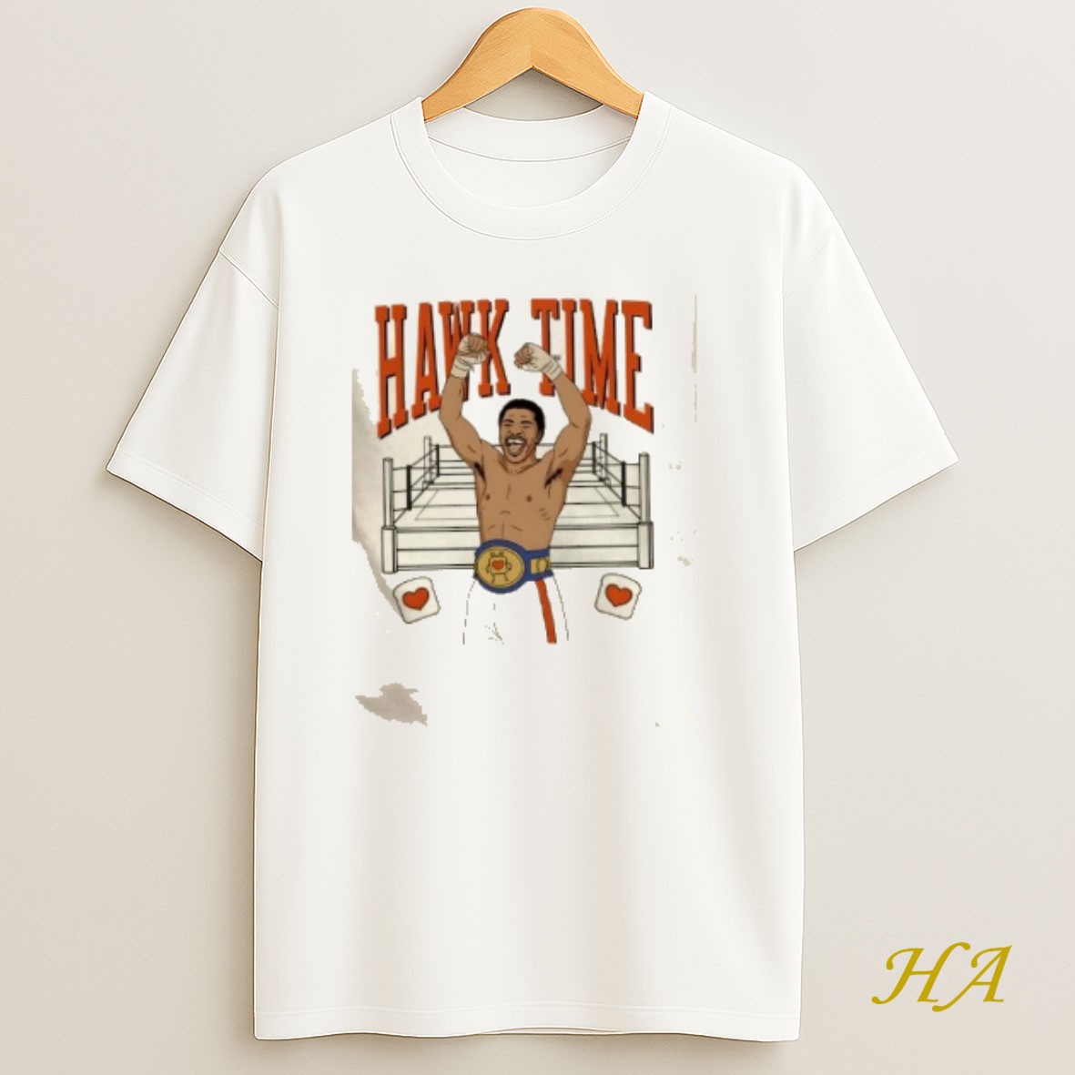 Official Aaron Pryor Hawk Time Boxing T Shirt