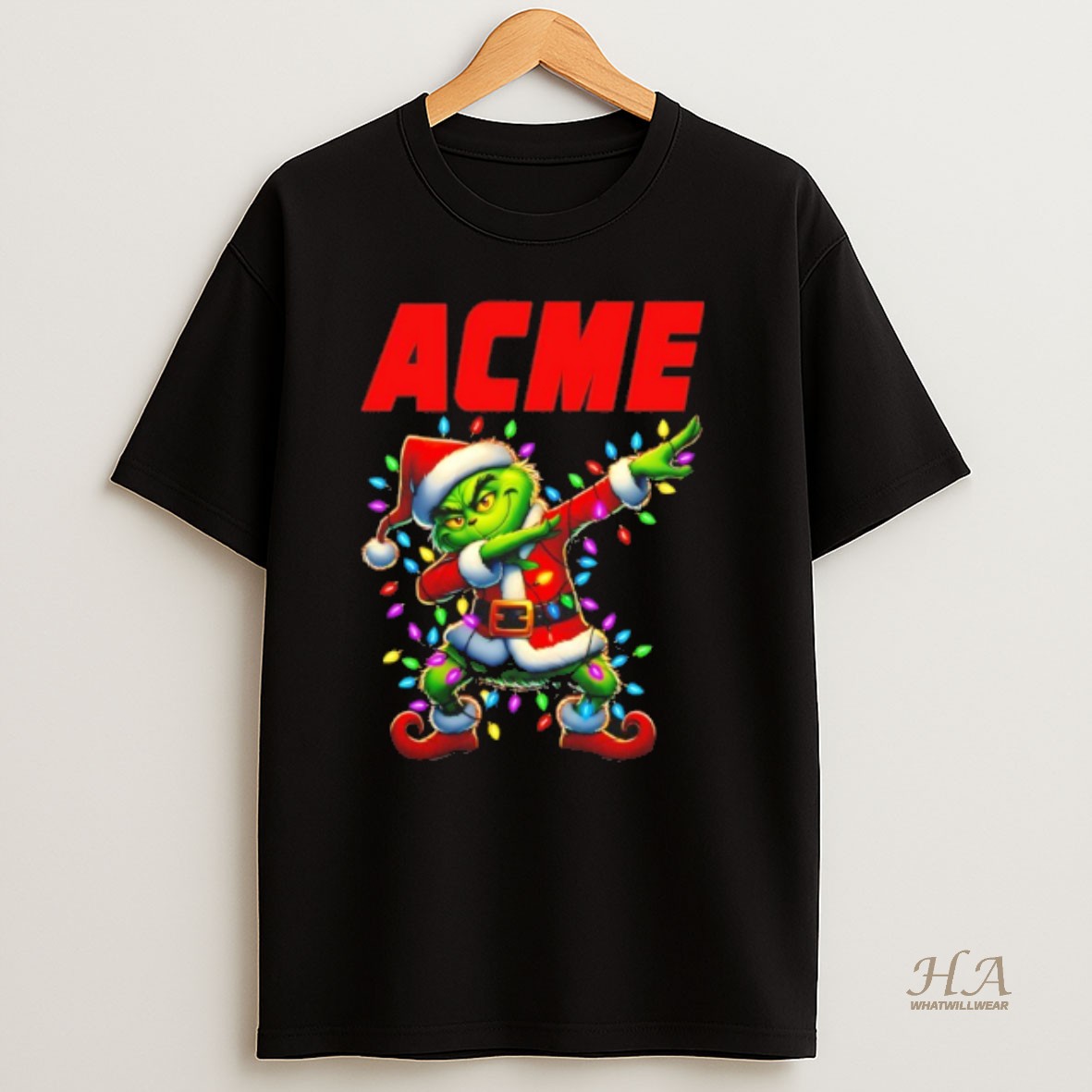 Official Acme Markets X Grinch Dabbing Christmas 2025 Shirt