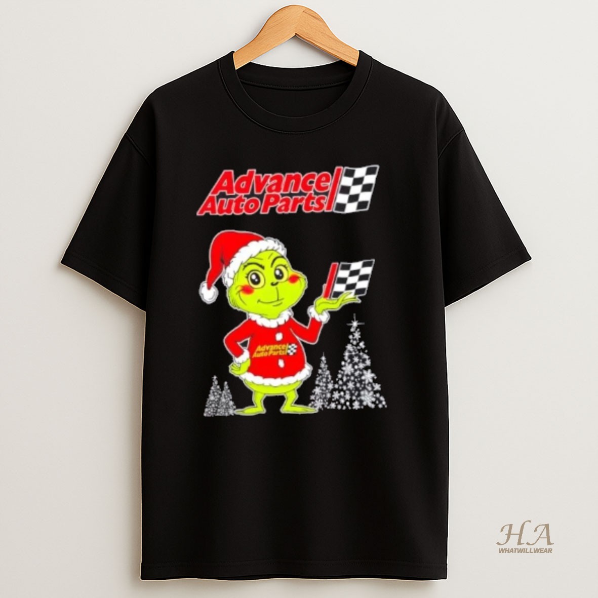 Official Advance Auto Parts And Grinchmas Merry Christmas Shirt