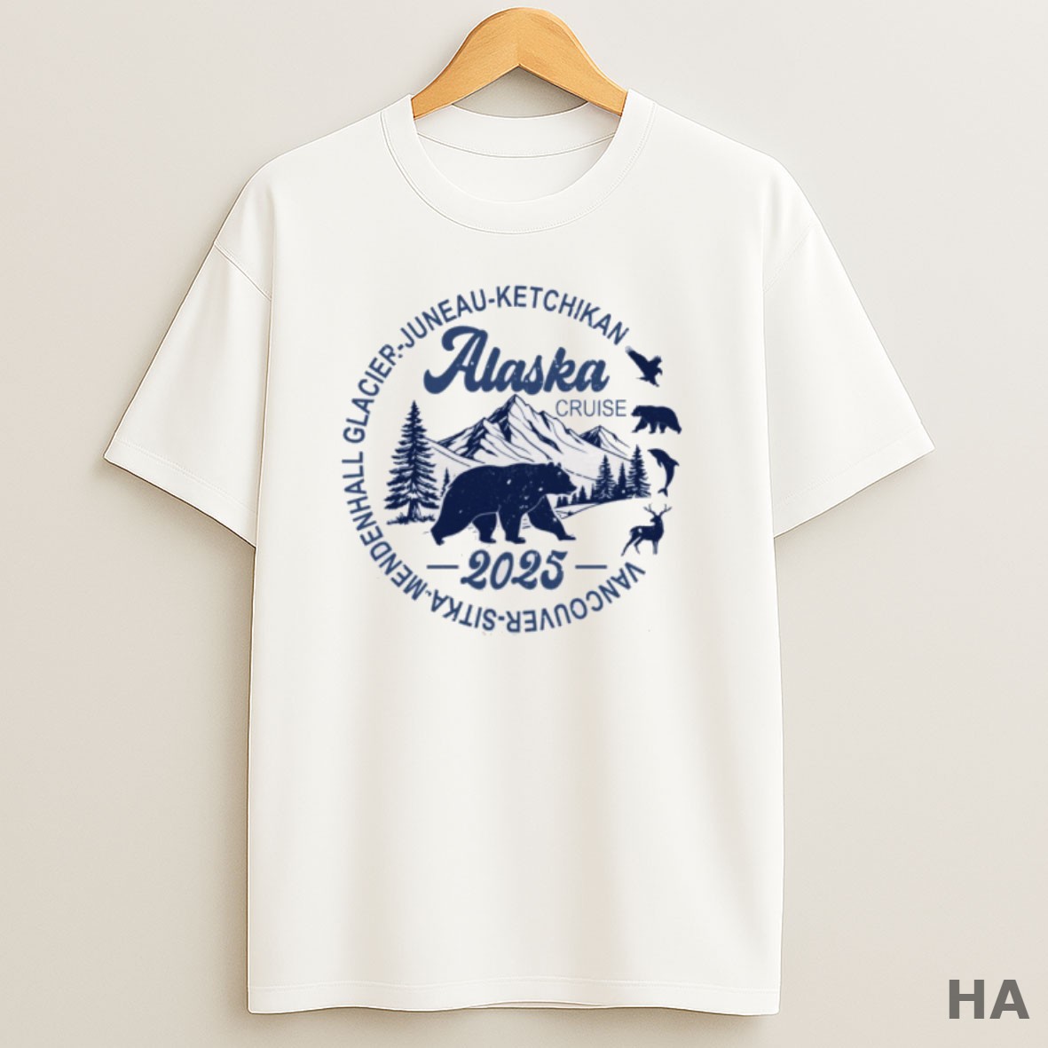 Official Alaska Cruise 2025 Cruising Together Family Matching Cruise T Shirt