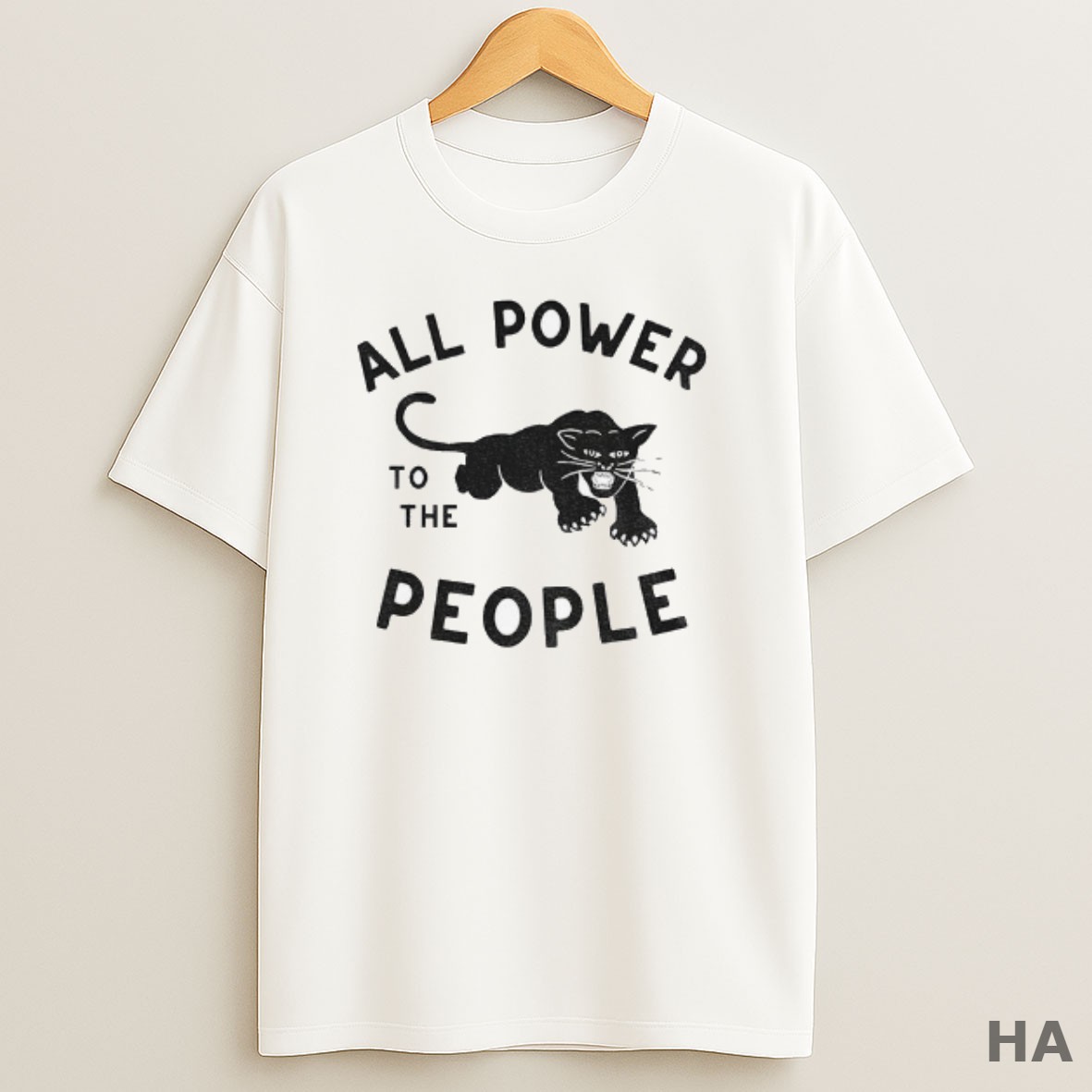 Official All Power To The People Panther Anti Imperialism Anti Colonialism T Shirt