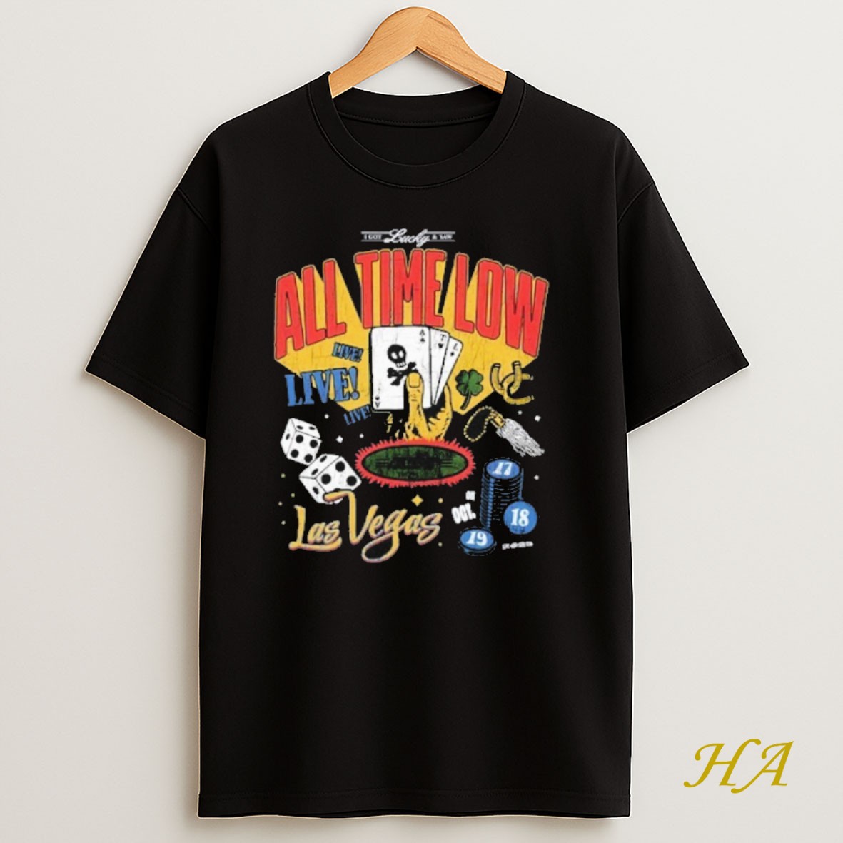 Official All Time Low When We Were Young October 17 19 Las Vegas Nv Shirt