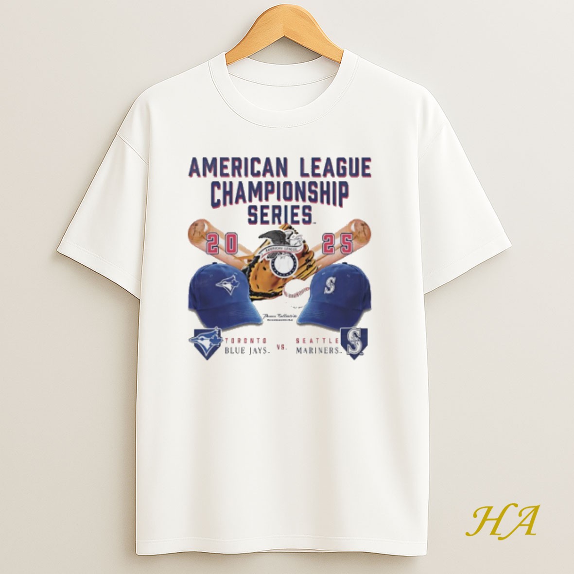 Official American League Championship Series 2025 Toronto Blue Jays Vs Seattle Mariners Shirt