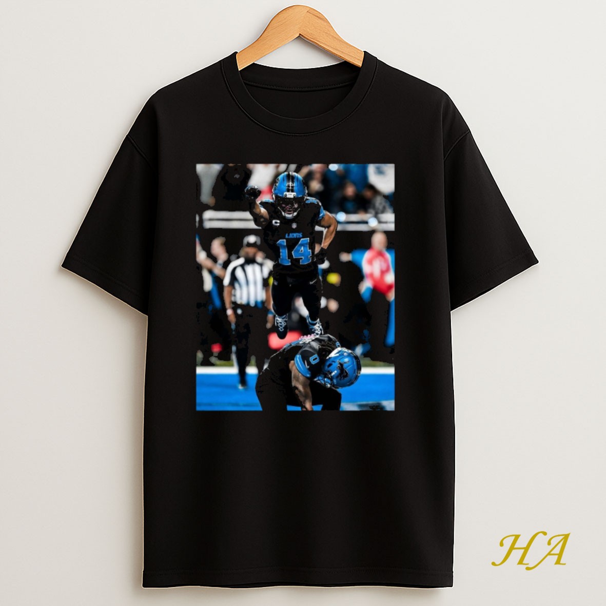 Official Amon Ra St Brown And Jahmyr Gibbs Spider Man Shirt
