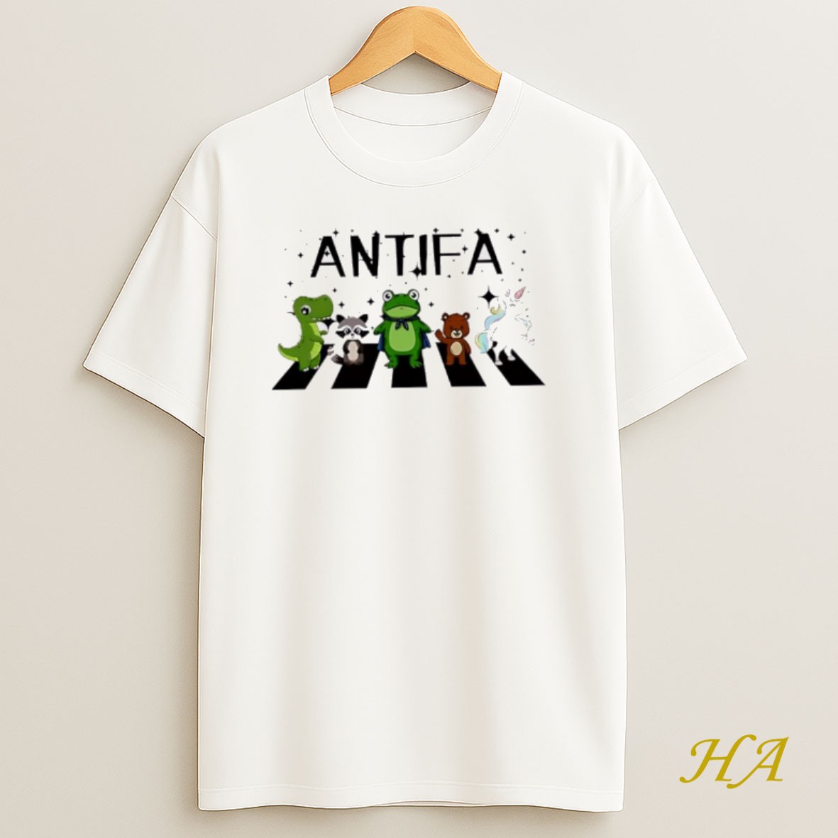 Official Antifa Inflatable Costume Portland Frog T Shirt