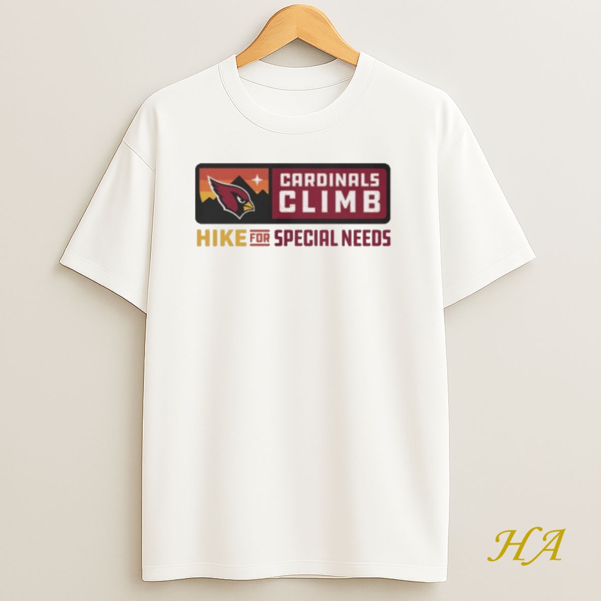 Official Arizona Cardinals Climb Hike For Special Needs 2025 T Shirt