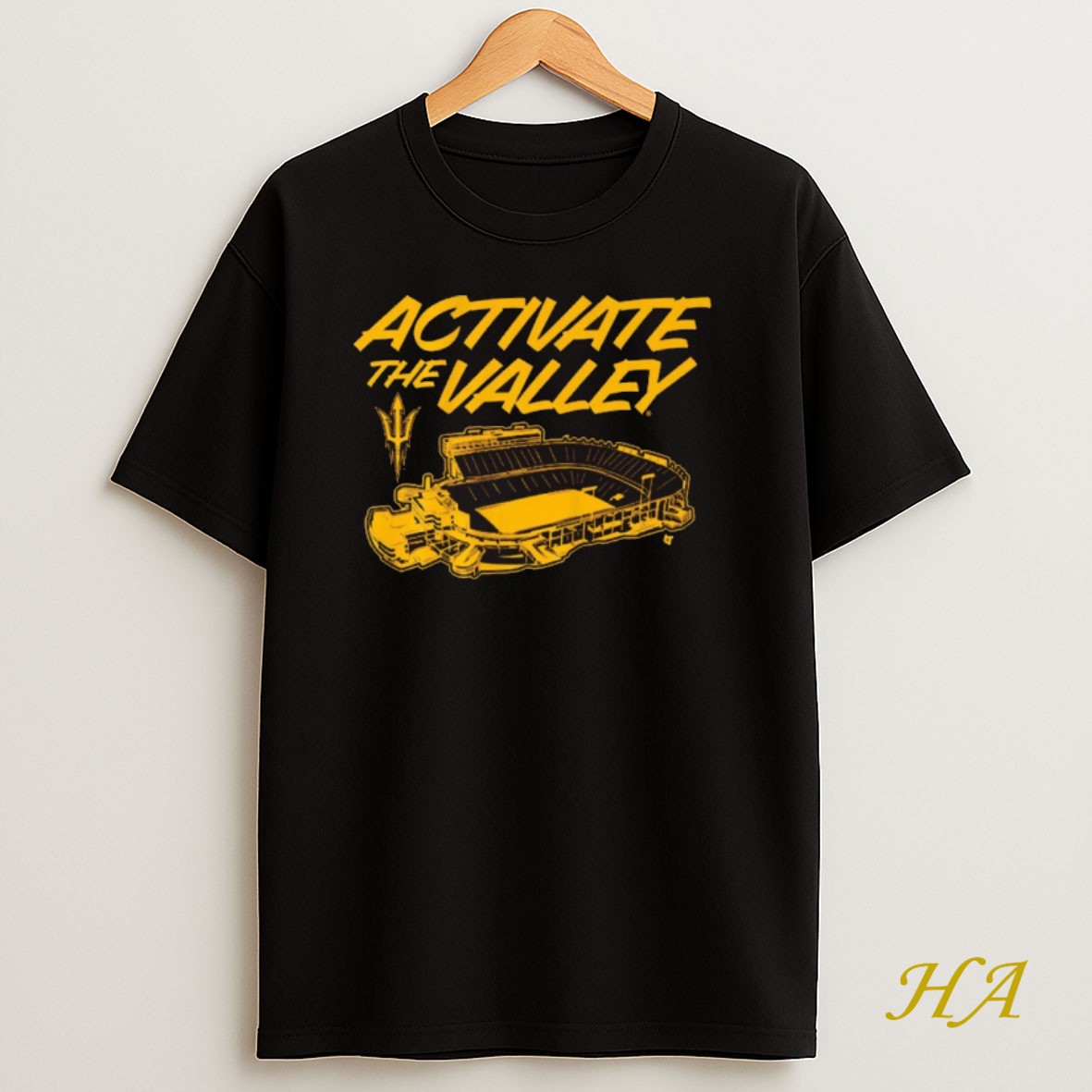 Official Arizona State Sun Devils Football Ncaa Activate The Valley Shirt