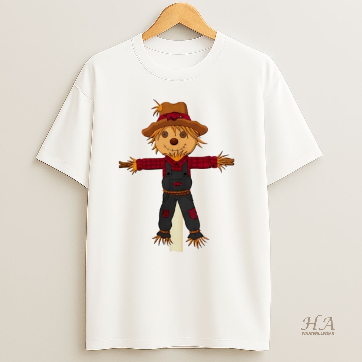 Official Arkansas Razorbacks Scarecrow Mascot Shirt