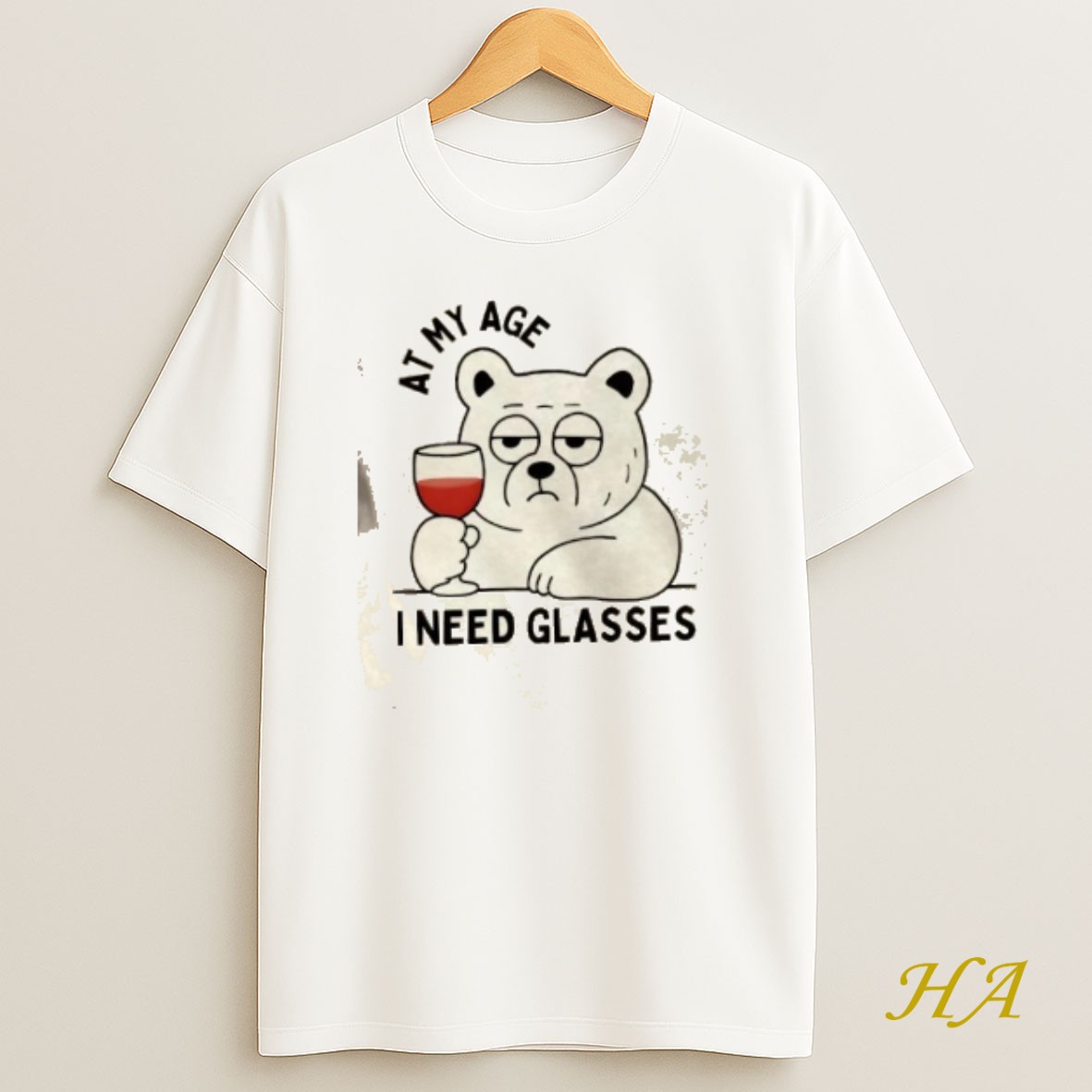 Official At My Age I Need Grumpy Glasses T Shirt