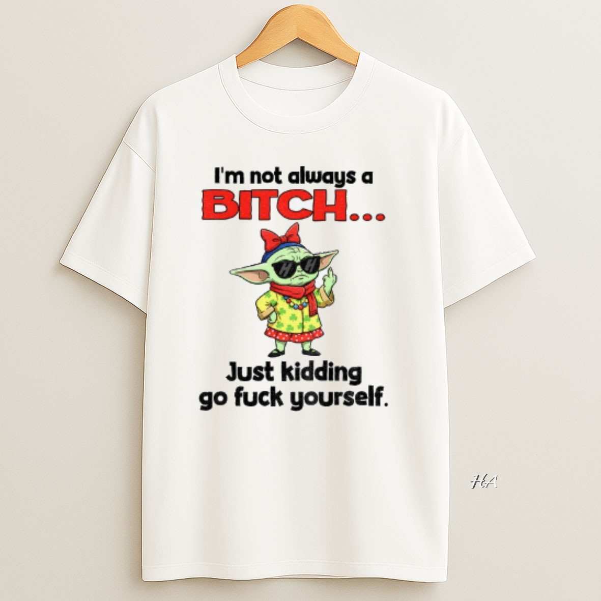 Official Baby Yoda If Im Murdered Just Know I Talked Sht Til The Bitter End T Shirt